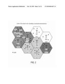 METHOD OF COMBINED USER AND COORDINATION PATTERN SCHEDULING OVER VARYING ANTENNA AND BASE-STATION COORDINATION PATTERNS IN A MULTI-CELL ENVIRONMENT diagram and image