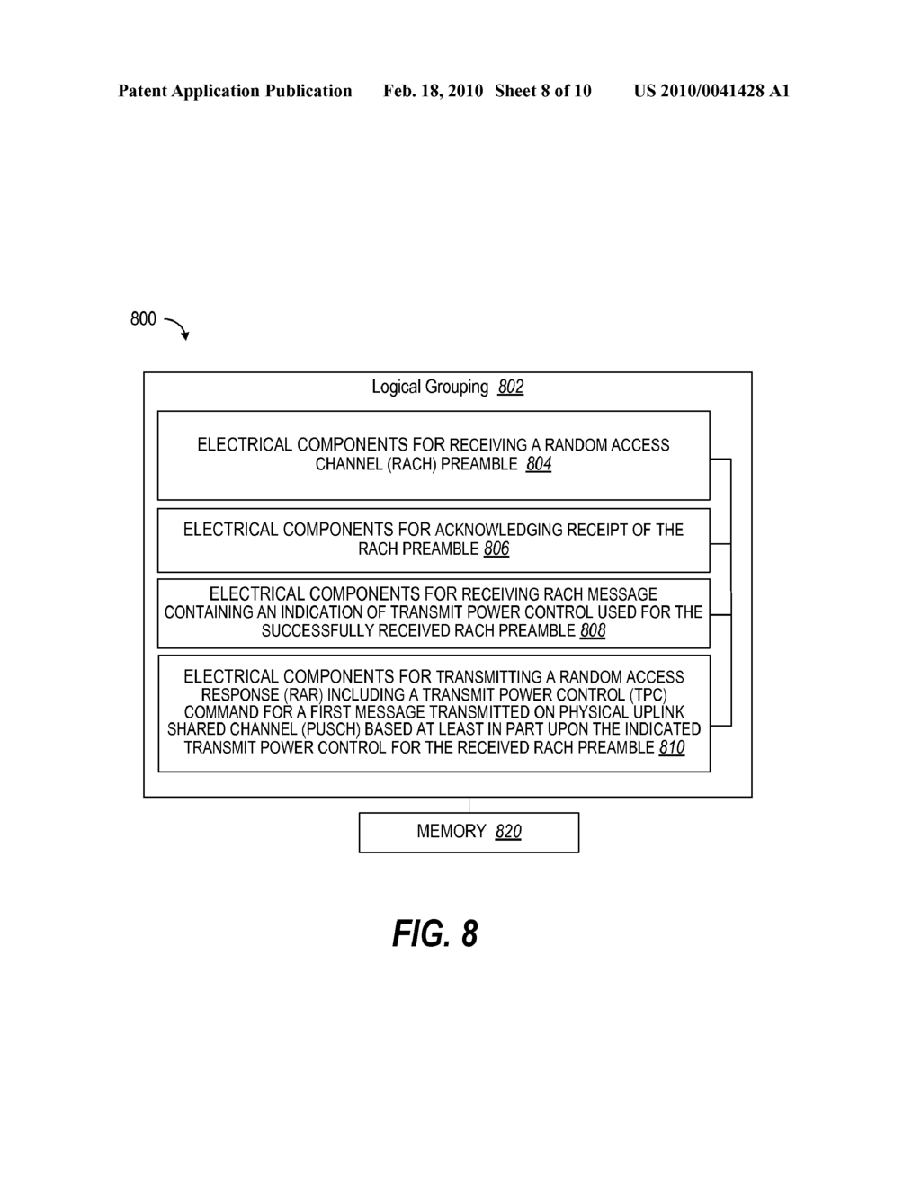 METHOD AND APPARATUS FOR POWER CONTROL OF FIRST DATA TRANSMISSION IN RANDOM ACCESS PROCEDURE OF FDMA COMMUNICATION SYSTEM - diagram, schematic, and image 09