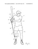 BATTER TRAINING DEVICE WITH IMPROVED VISUAL INDICATOR diagram and image