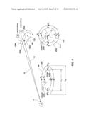 METHOD AND SYSTEM FOR VARYING STRIDE IN AN ELLIPTICAL EXERCISE MACHINE diagram and image