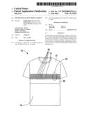 Physiological monitoring garment diagram and image