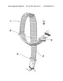 Physiological monitoring garment diagram and image