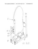 Device at a So-Called Back Bench for Arresting the Lying Part of the Bench in Desired Angular Setting diagram and image