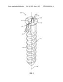 SELF-LOCKING SURGICAL FASTENER diagram and image