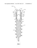 SELF-LOCKING SURGICAL FASTENER diagram and image