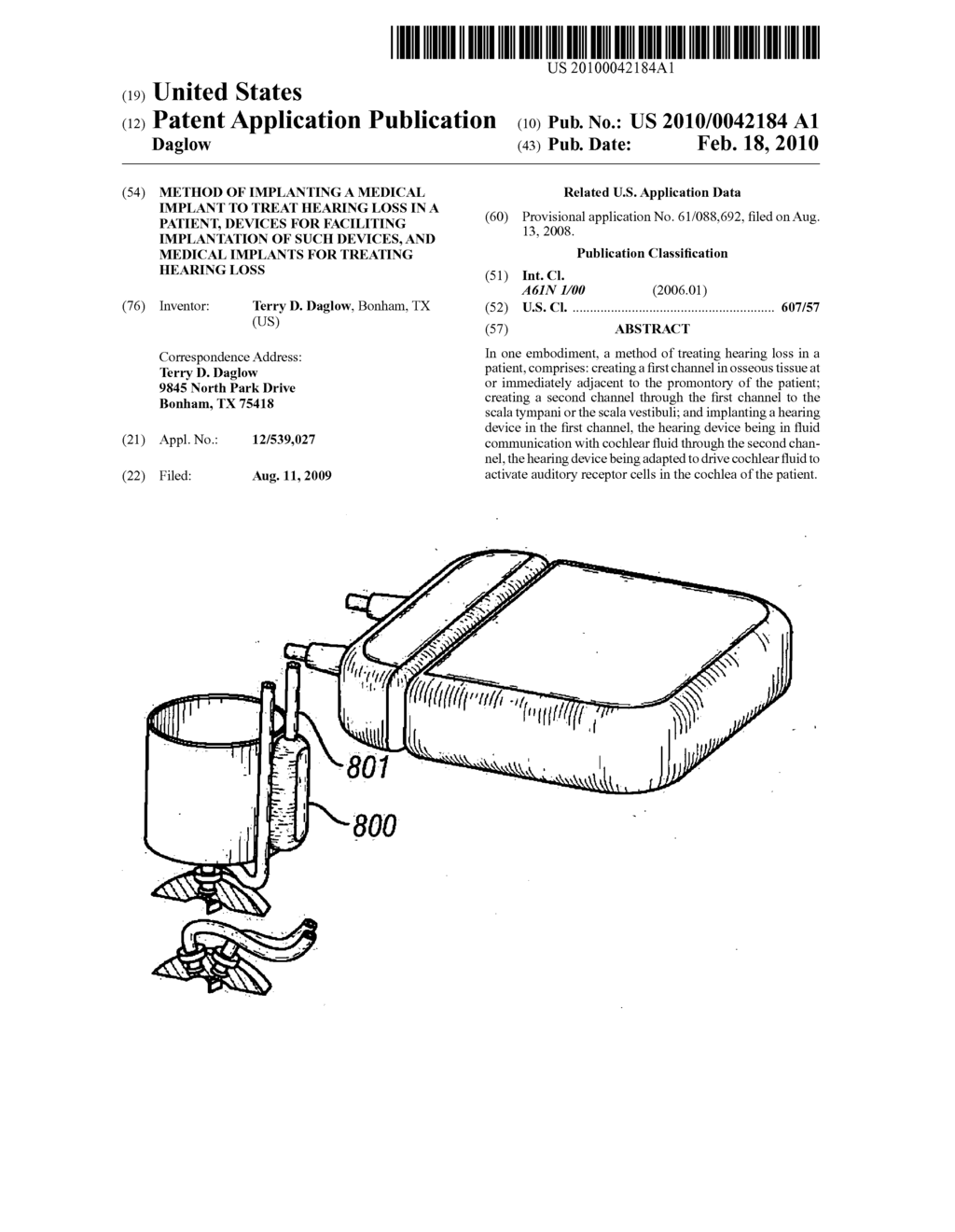 METHOD OF IMPLANTING A MEDICAL IMPLANT TO TREAT HEARING LOSS IN A PATIENT, DEVICES FOR FACILITING IMPLANTATION OF SUCH DEVICES, AND MEDICAL IMPLANTS FOR TREATING HEARING LOSS - diagram, schematic, and image 01