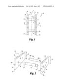 Reinforced molded implant formed of cortical bone diagram and image