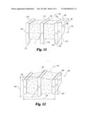 Reinforced molded implant formed of cortical bone diagram and image