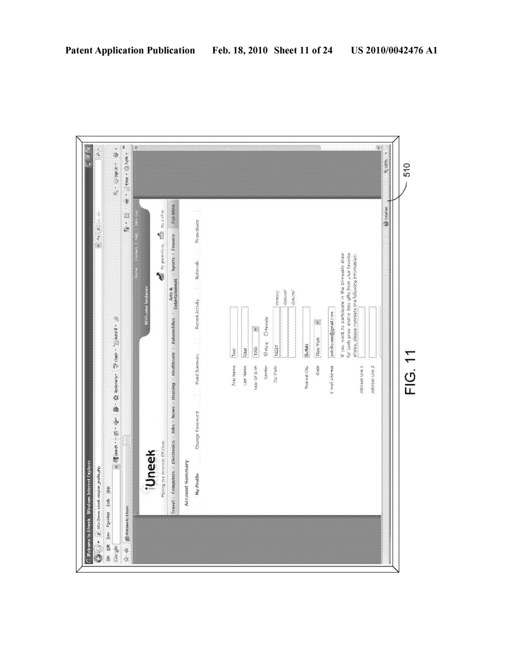 METHOD AND SYSTEM FOR TARGET MARKETING AND CATEGORY BASED SEARCH - diagram, schematic, and image 12