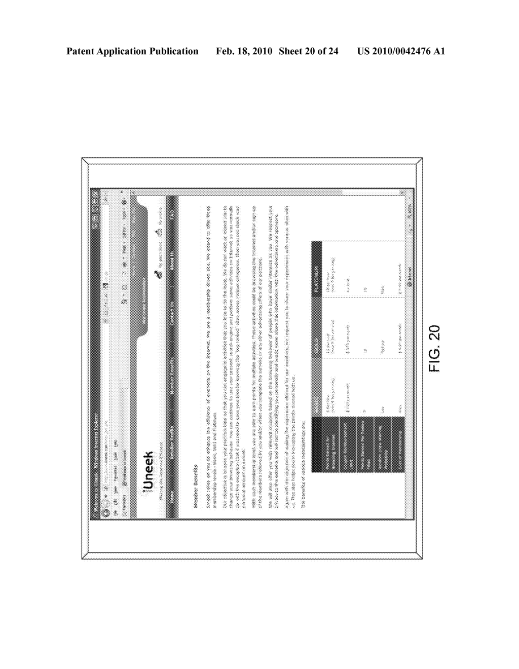 METHOD AND SYSTEM FOR TARGET MARKETING AND CATEGORY BASED SEARCH - diagram, schematic, and image 21