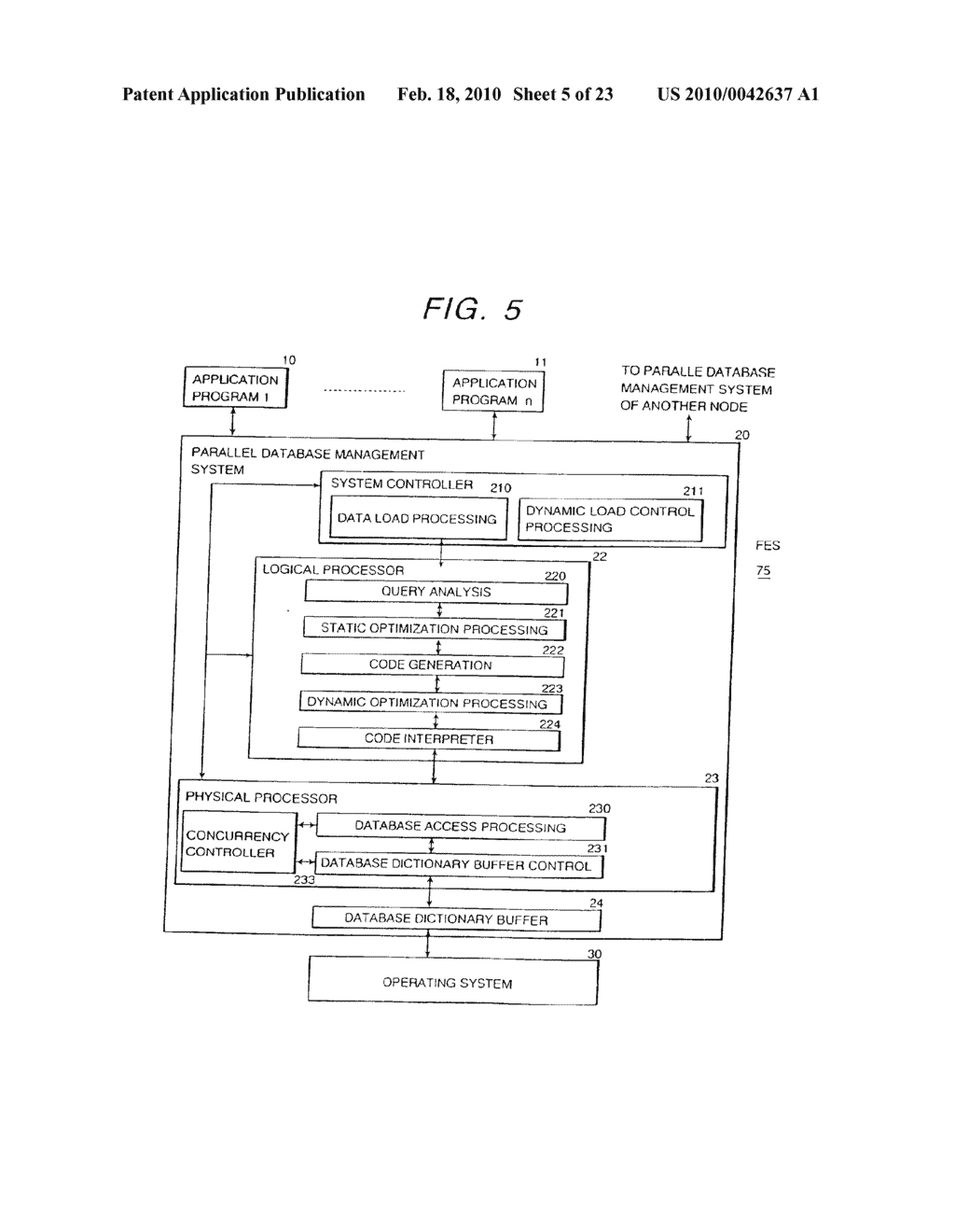METHOD AND SYSTEM OF DATABASE DIVISIONAL MANAGEMENT FOR PARALLEL DATABASE SYSTEM - diagram, schematic, and image 06