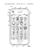 Motion based input selection diagram and image