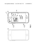 Motion based input selection diagram and image