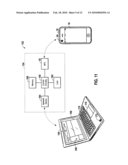 Motion based input selection diagram and image