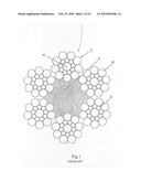 MULTI-STRAND STEEL WIRE ROPE diagram and image