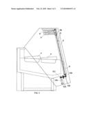 CONVERTIBLE REFRIGERATED DISPLAY CASE diagram and image