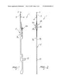 Needle for Transferring Stitches Therefrom to Adjacent Needles for Hosiery Knitting Machines or the Like diagram and image