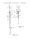 Needle for Transferring Stitches Therefrom to Adjacent Needles for Hosiery Knitting Machines or the Like diagram and image