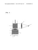 ULTRASONIC PROBE AND METHOD FOR THE OPTICAL DETECTION OF ULTRASONIC WAVES diagram and image