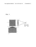 ULTRASONIC PROBE AND METHOD FOR THE OPTICAL DETECTION OF ULTRASONIC WAVES diagram and image