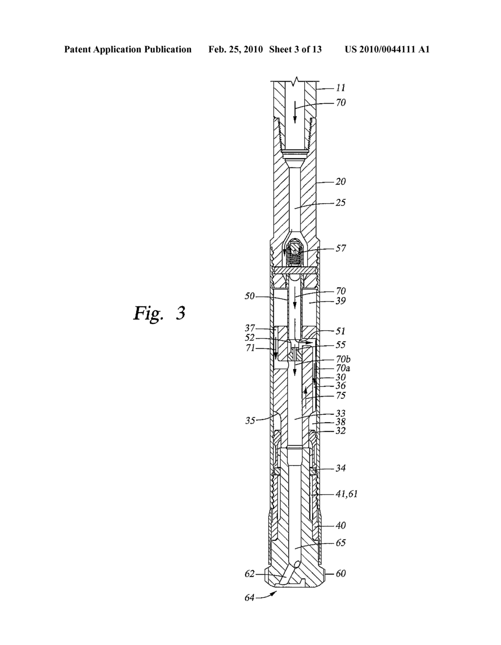 Percussion Drilling Assembly Having Erosion Retarding Casing - diagram, schematic, and image 04