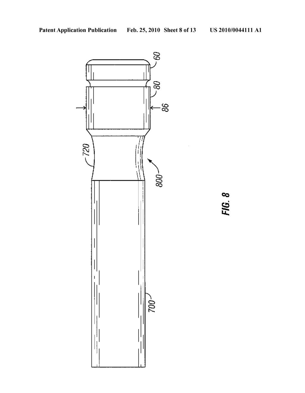 Percussion Drilling Assembly Having Erosion Retarding Casing - diagram, schematic, and image 09