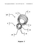 Dehydrating and reclosable hinged plug-lid with tamper indicator and compensation device diagram and image