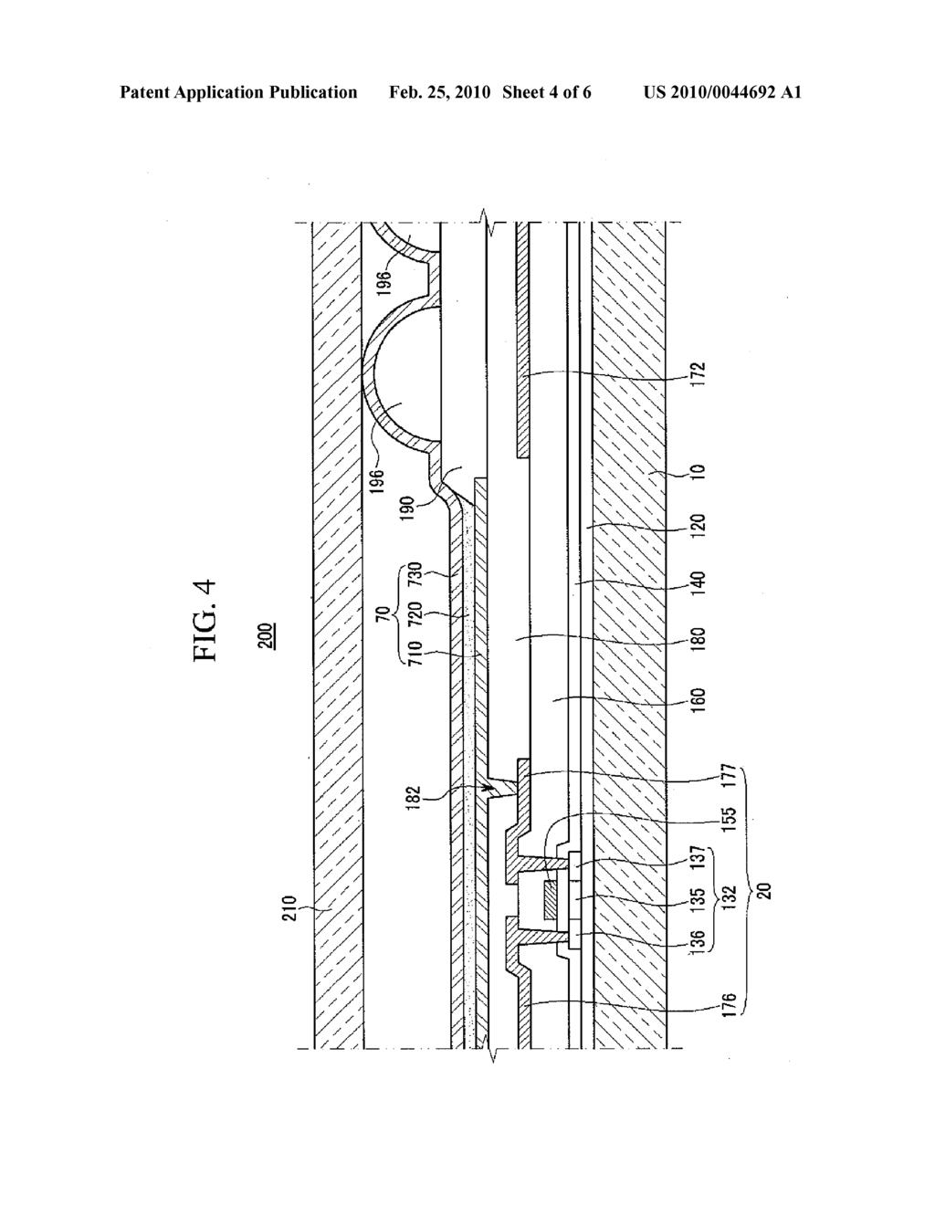 ORGANIC LIGHT EMITTING DIODE DISPLAY AND METHOD FOR MANUFACTURING THE SAME - diagram, schematic, and image 05