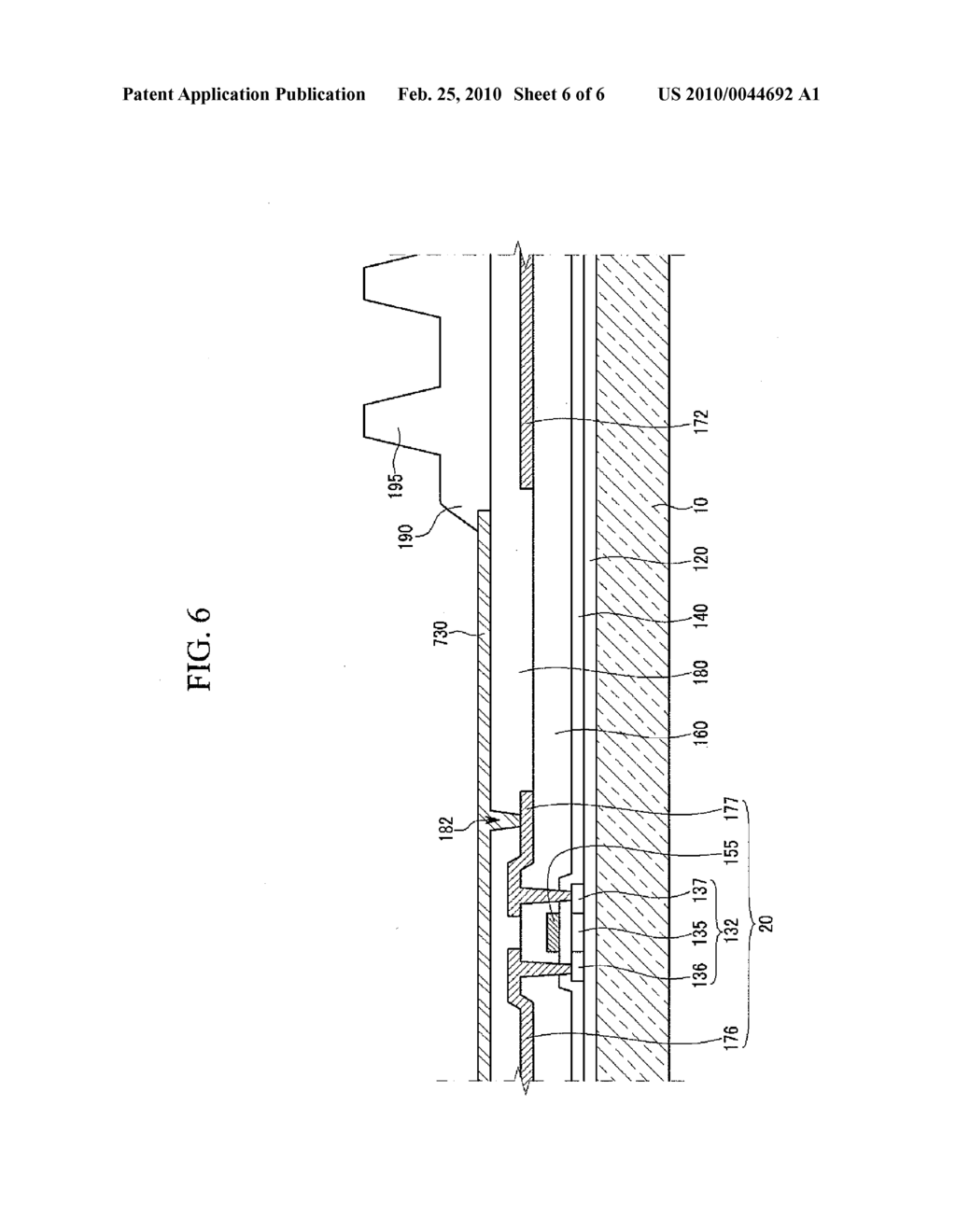 ORGANIC LIGHT EMITTING DIODE DISPLAY AND METHOD FOR MANUFACTURING THE SAME - diagram, schematic, and image 07