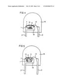 Light-Radiating Semiconductor Component with a Luminescence Conversion Element diagram and image