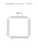 SEMICONDUCTOR DEVICE AND A METHOD OF MANUFACTURING THE SAME AND A MOUNTING STRUCTURE OF A SEMICONDUCTOR DEVICE diagram and image