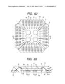 SEMICONDUCTOR DEVICE AND A METHOD OF MANUFACTURING THE SAME AND A MOUNTING STRUCTURE OF A SEMICONDUCTOR DEVICE diagram and image