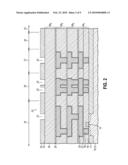 Product Chips and Die With a Feature Pattern That Contains Information Relating to the Product Chip, Methods for Fabricating Such Product Chips and Die, and Methods for Reading a Feature Pattern From a Packaged Die diagram and image