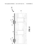 METHOD OF FORMING COLLAPSE CHIP CONNECTION BUMPS ON A SEMICONDUCTOR SUBSTRATE diagram and image