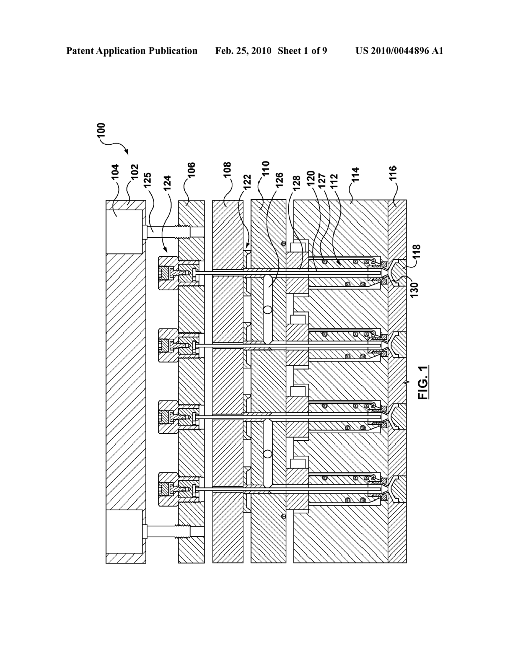 Injection Molding Apparatus Having a Nozzle Tip Component for Taking a Nozzle Out of Service - diagram, schematic, and image 02