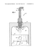 Parabolic dish nozzle spark plug diagram and image