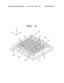 ELECTRON EMITTING DEVICE AND LIGHT EMITTING DEVICE THEREWITH diagram and image