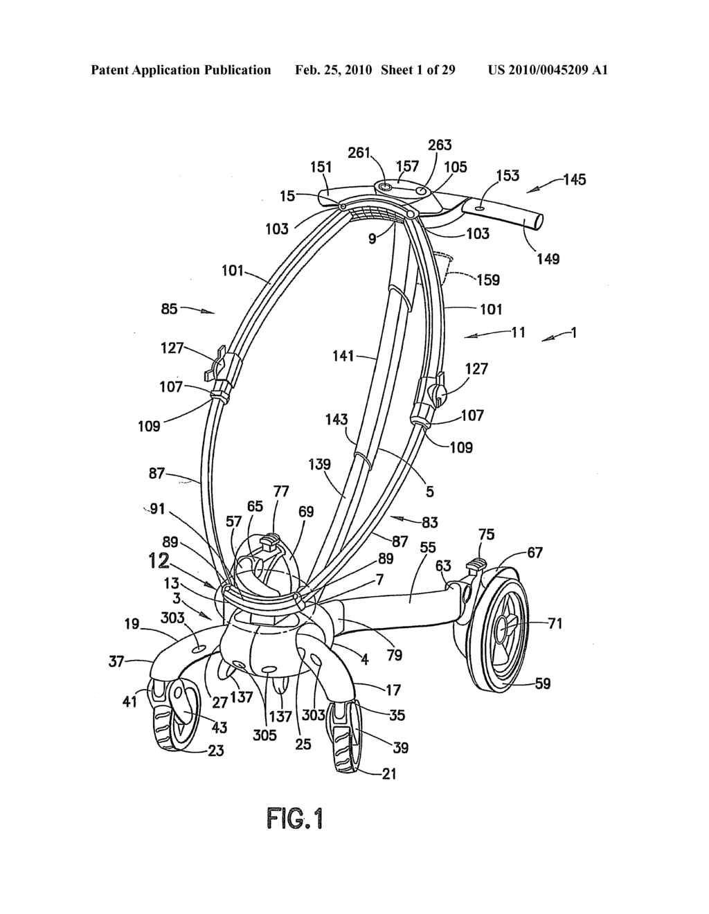 Lighting System for a Stroller - diagram, schematic, and image 02