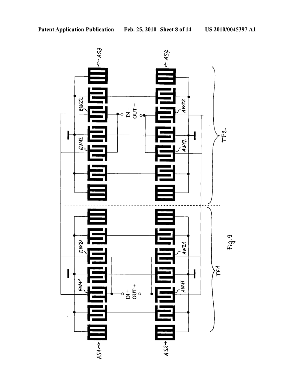 Resonator Filter Working With Surface Acoustic Waves - diagram, schematic, and image 09