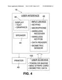 Security system and method with automatic language selection diagram and image