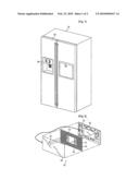 DISPLAY APPARATUS FOR REFRIGERATOR diagram and image