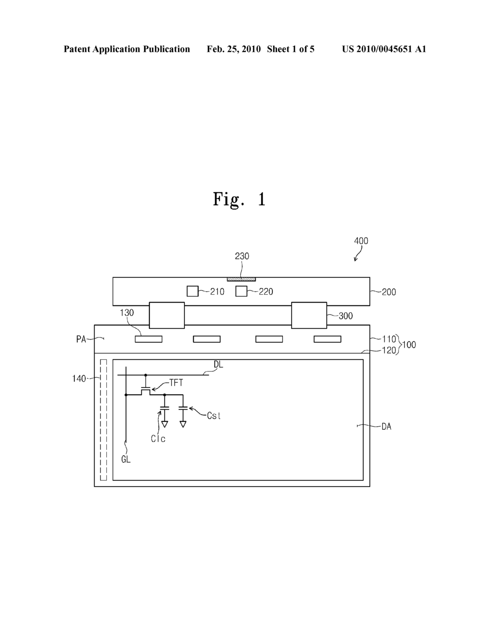 VOLTAGE STABILIZING CIRCUIT AND DISPLAY APPARATUS HAVING THE SAME - diagram, schematic, and image 02