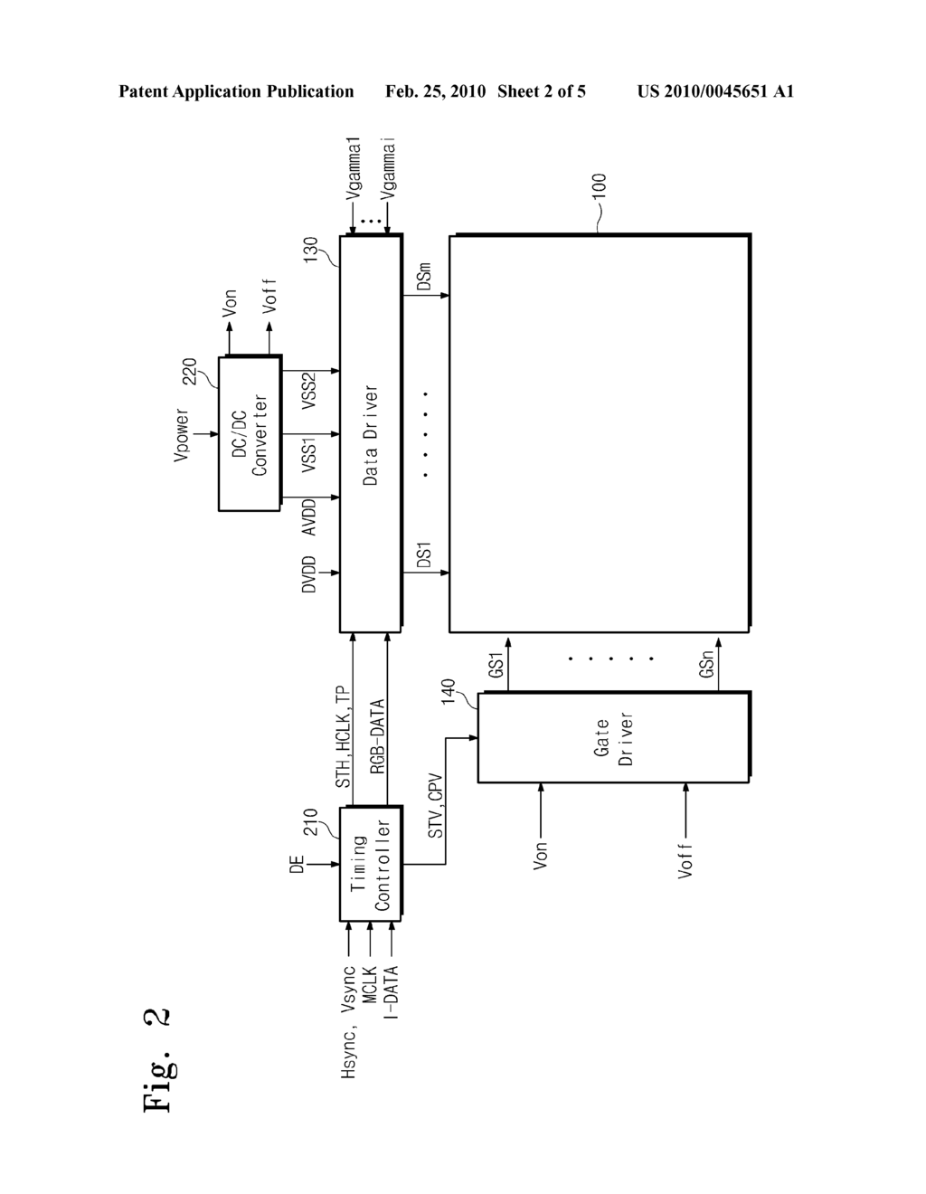 VOLTAGE STABILIZING CIRCUIT AND DISPLAY APPARATUS HAVING THE SAME - diagram, schematic, and image 03