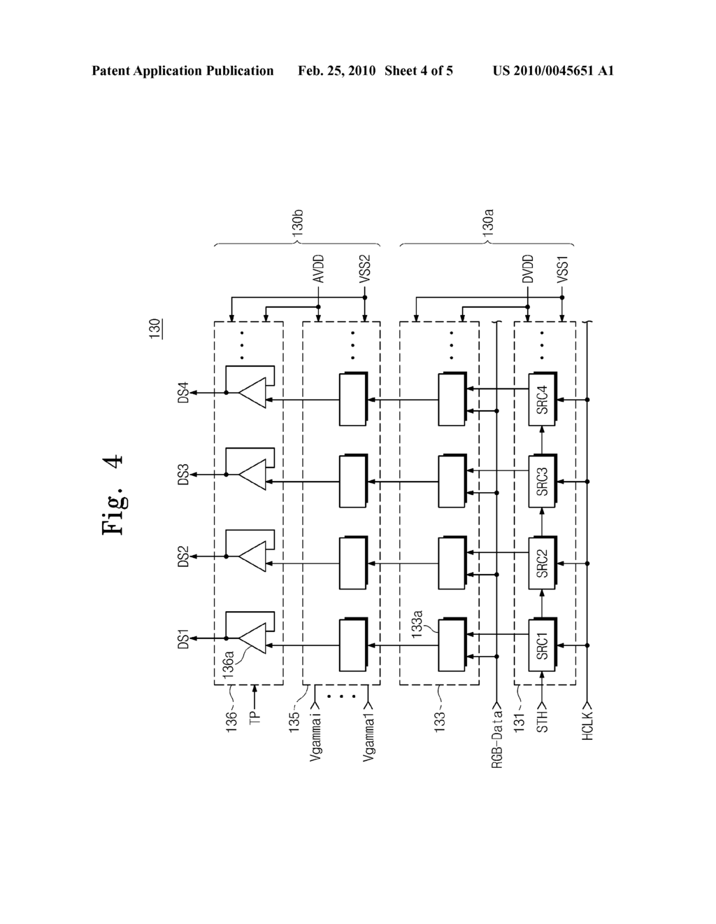 VOLTAGE STABILIZING CIRCUIT AND DISPLAY APPARATUS HAVING THE SAME - diagram, schematic, and image 05