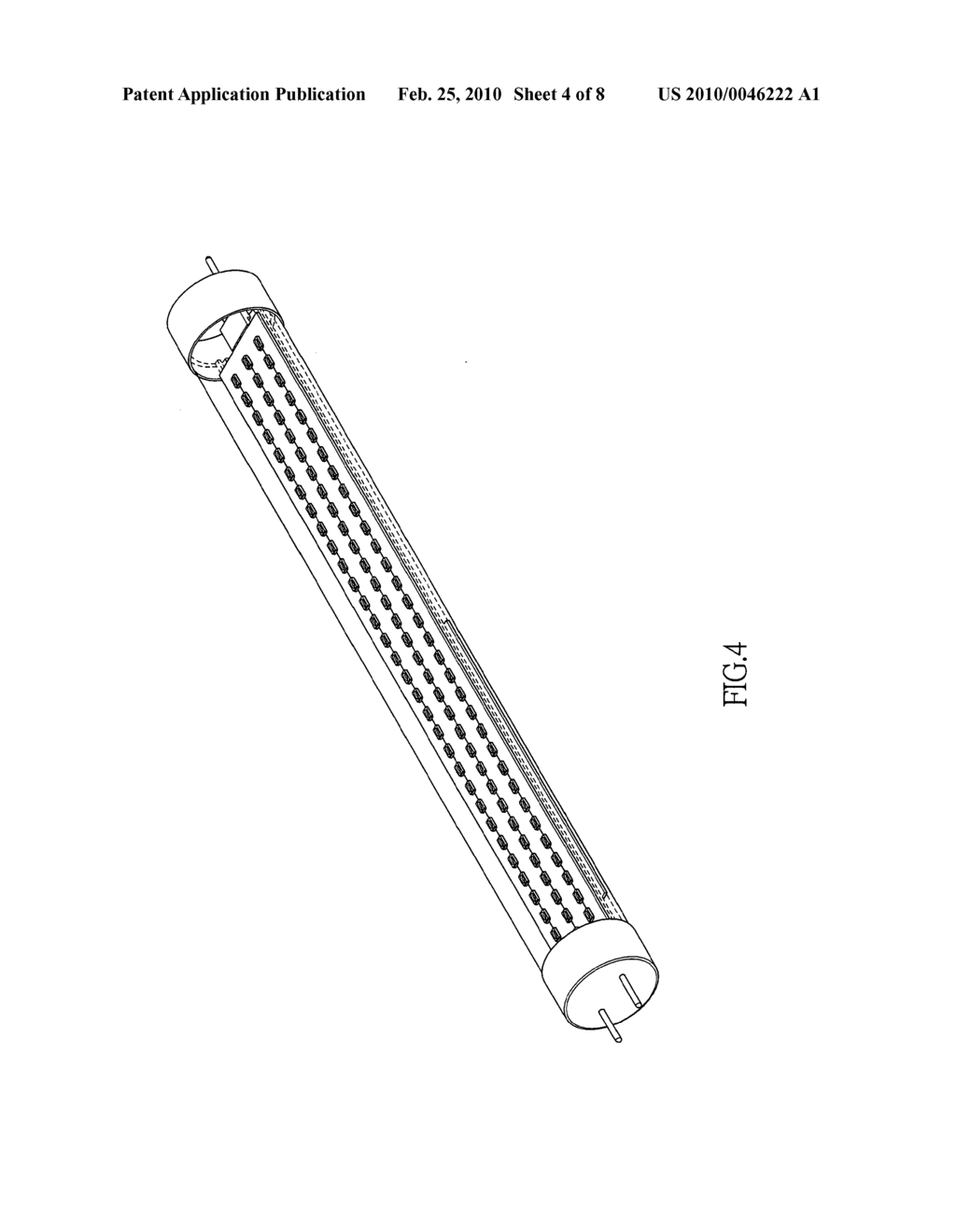 LIGHT EMITTING DIODE LAMP TUBE - diagram, schematic, and image 05