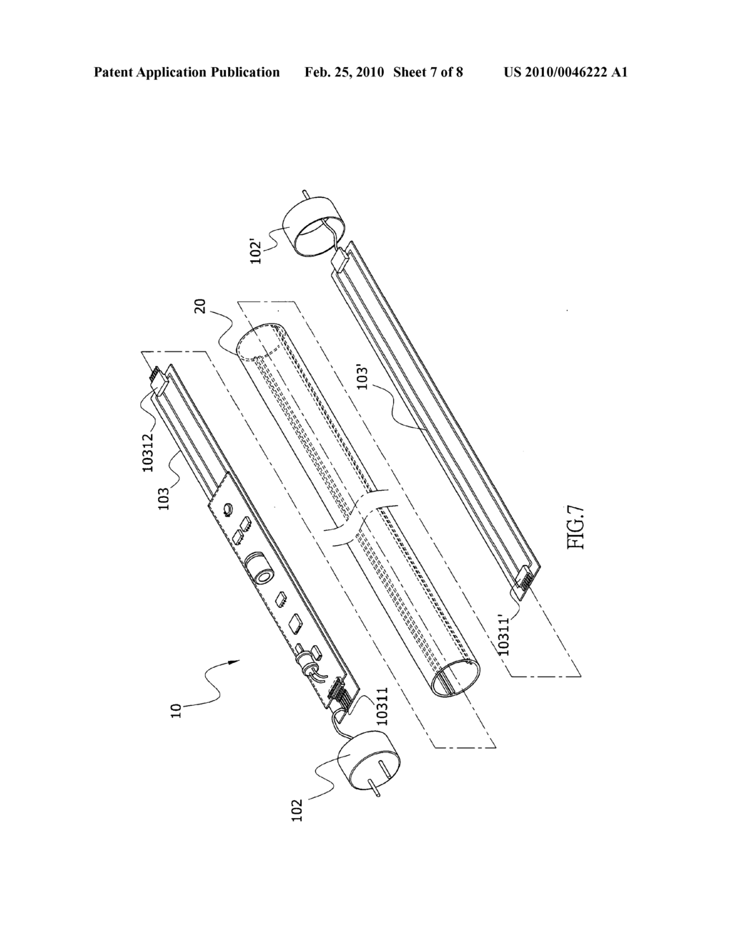 LIGHT EMITTING DIODE LAMP TUBE - diagram, schematic, and image 08