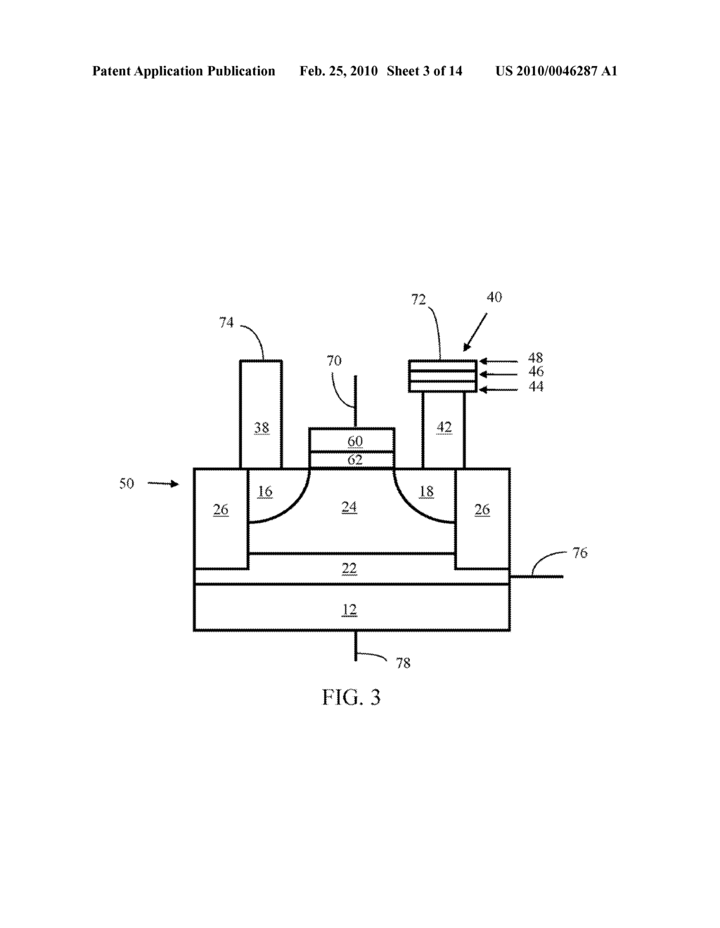 SEMICONDUCTOR MEMORY HAVING BOTH VOLATILE AND NON-VOLATILE FUNCTIONALITY INCLUDING RESISTANCE CHANGE MATERIAL AND METHOD OF OPERATING - diagram, schematic, and image 04