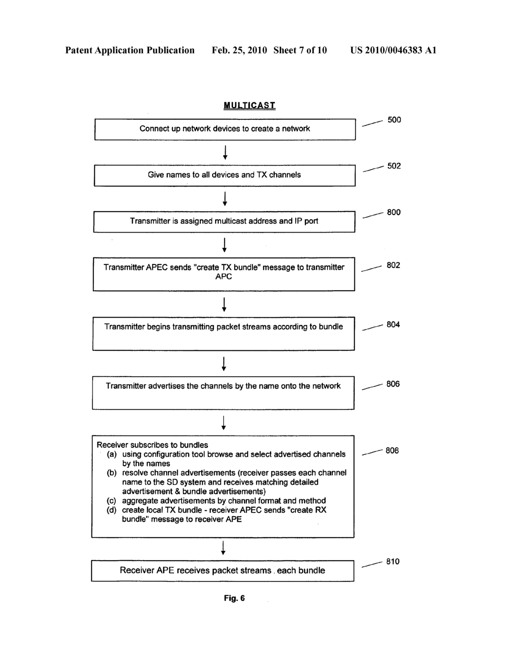 Transmitting and Receiving Media Packet Streams - diagram, schematic, and image 08