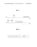 METHOD FOR TRANSMITTING RANDOM ACCESS CHANNEL MESSAGE AND RESPONSE MESSAGE, AND MOBILE COMMUNICATION TERMINAL diagram and image