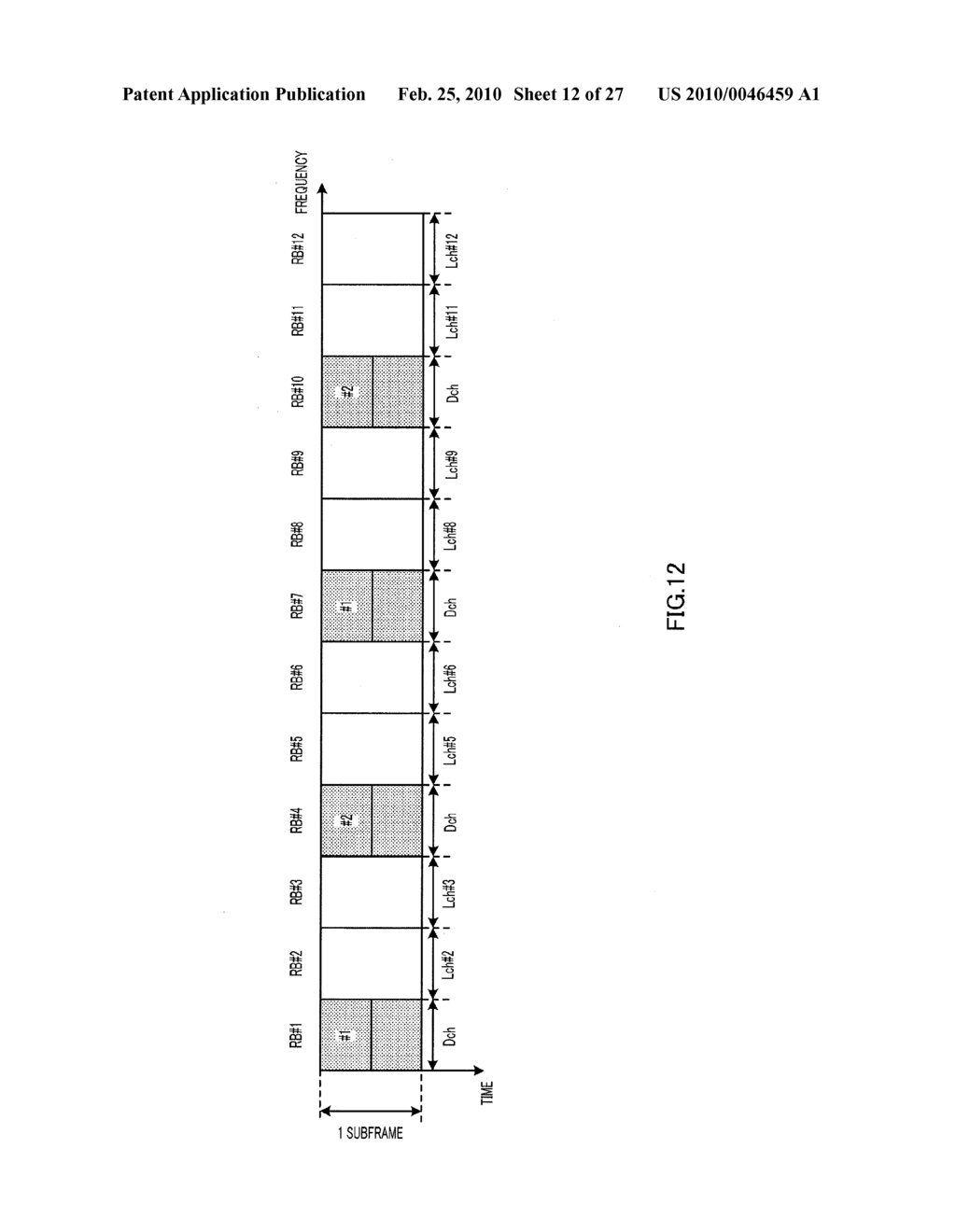 CHANNEL ARRANGEMENT METHOD AND RADIO COMMUNICATION BASE STATION DEVICE - diagram, schematic, and image 13